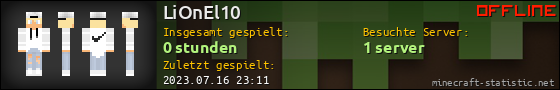 Benutzerleisten 560x90 für LiOnEl10