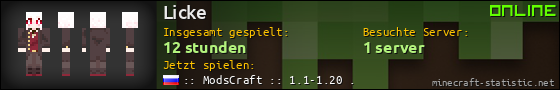 Benutzerleisten 560x90 für Licke