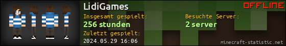 Benutzerleisten 560x90 für LidiGames