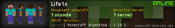 Benutzerleisten 560x90 für Life1x
