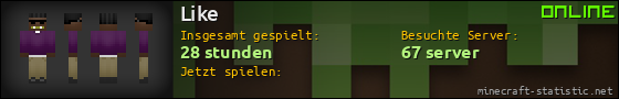 Benutzerleisten 560x90 für Like
