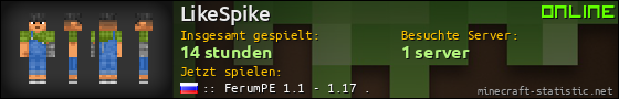 Benutzerleisten 560x90 für LikeSpike