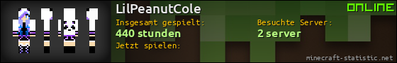 Benutzerleisten 560x90 für LilPeanutCole