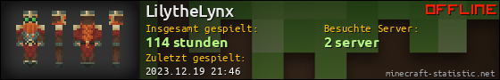 Benutzerleisten 560x90 für LilytheLynx