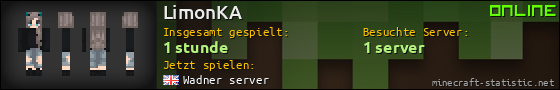 Benutzerleisten 560x90 für LimonKA