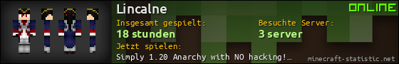 Benutzerleisten 560x90 für Lincalne