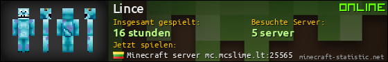 Benutzerleisten 560x90 für Lince