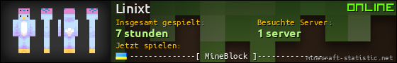 Benutzerleisten 560x90 für Linixt