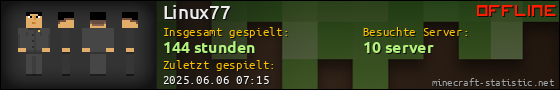 Benutzerleisten 560x90 für Linux77