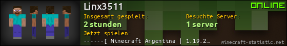 Benutzerleisten 560x90 für Linx3511