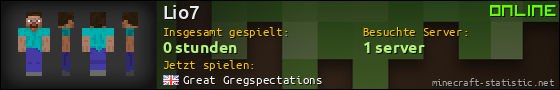 Benutzerleisten 560x90 für Lio7