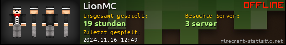 Benutzerleisten 560x90 für LionMC