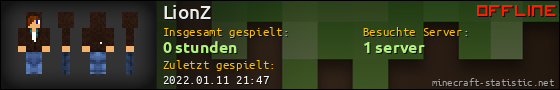 Benutzerleisten 560x90 für LionZ