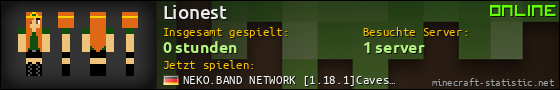 Benutzerleisten 560x90 für Lionest