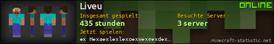 Benutzerleisten 560x90 für Liveu