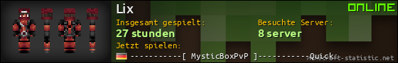 Benutzerleisten 560x90 für Lix