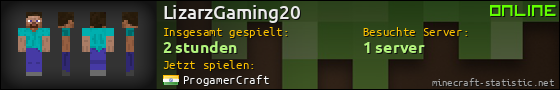 Benutzerleisten 560x90 für LizarzGaming20