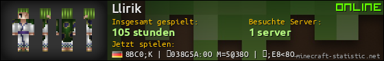 Benutzerleisten 560x90 für Llirik