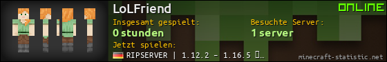 Benutzerleisten 560x90 für LoLFriend