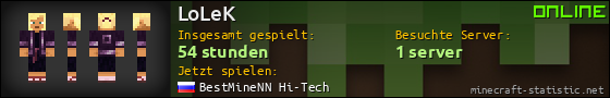 Benutzerleisten 560x90 für LoLeK