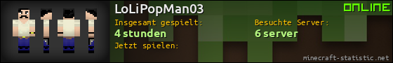 Benutzerleisten 560x90 für LoLiPopMan03