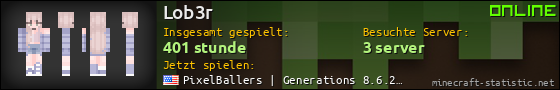 Benutzerleisten 560x90 für Lob3r