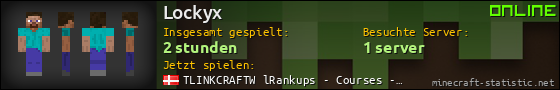 Benutzerleisten 560x90 für Lockyx