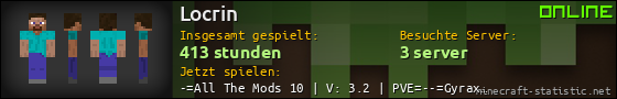 Benutzerleisten 560x90 für Locrin
