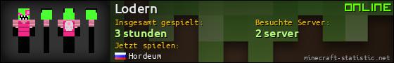 Benutzerleisten 560x90 für Lodern