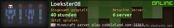 Benutzerleisten 560x90 für Loekster08
