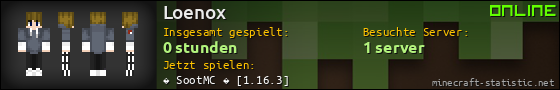 Benutzerleisten 560x90 für Loenox