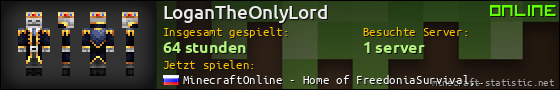 Benutzerleisten 560x90 für LoganTheOnlyLord