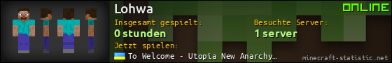 Benutzerleisten 560x90 für Lohwa