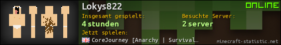 Benutzerleisten 560x90 für Lokys822