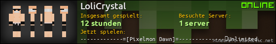 Benutzerleisten 560x90 für LoliCrystal