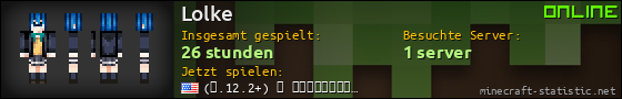 Benutzerleisten 560x90 für Lolke