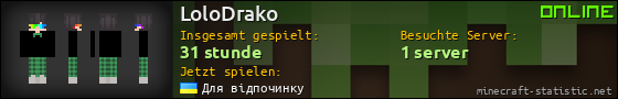 Benutzerleisten 560x90 für LoloDrako