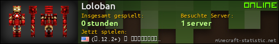 Benutzerleisten 560x90 für Loloban