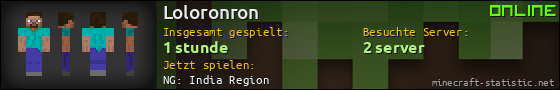 Benutzerleisten 560x90 für Loloronron