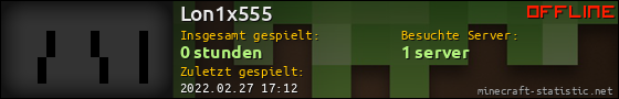 Benutzerleisten 560x90 für Lon1x555