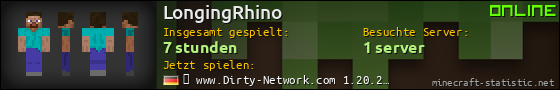 Benutzerleisten 560x90 für LongingRhino