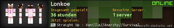 Benutzerleisten 560x90 für Lonkoe
