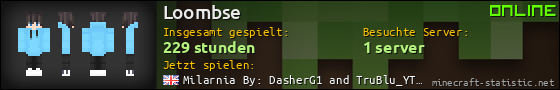Benutzerleisten 560x90 für Loombse