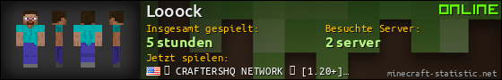 Benutzerleisten 560x90 für Looock