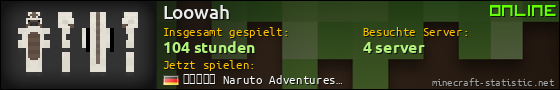 Benutzerleisten 560x90 für Loowah