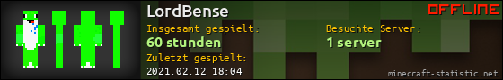 Benutzerleisten 560x90 für LordBense