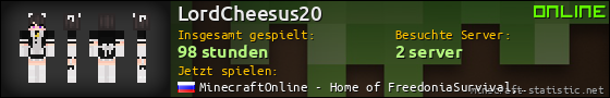 Benutzerleisten 560x90 für LordCheesus20