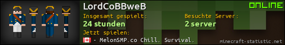 Benutzerleisten 560x90 für LordCoBBweB