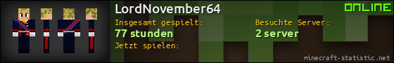 Benutzerleisten 560x90 für LordNovember64