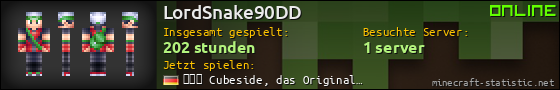 Benutzerleisten 560x90 für LordSnake90DD